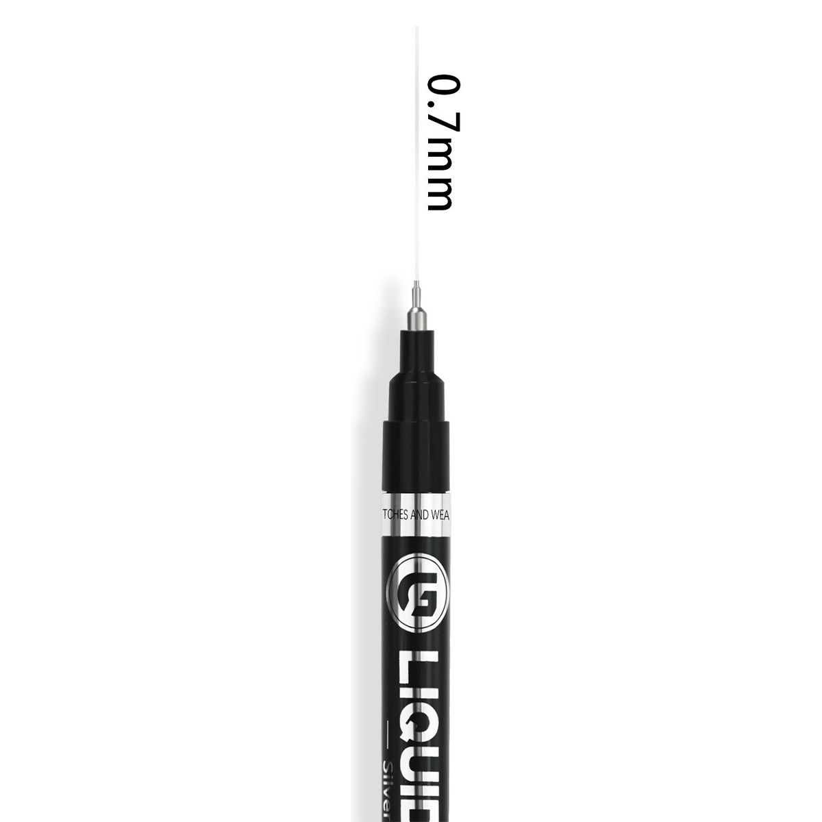 Liquid Chrome Mirror Markers Pens Waterproof DIY Paint Marker for Art Craft US Liquid Chrome Mirror Markers Pens Waterproof DIY Paint Marker for Art Craft US