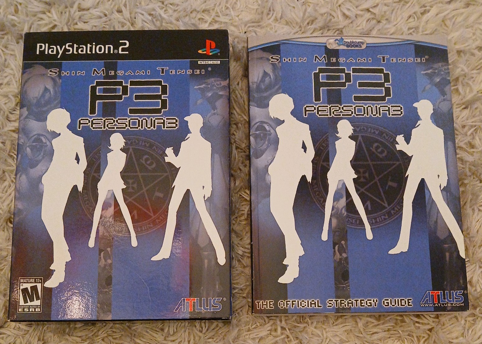 Shin Megami Tensei: Persona 3 (Sony PlayStation 2, 2007) with Guide