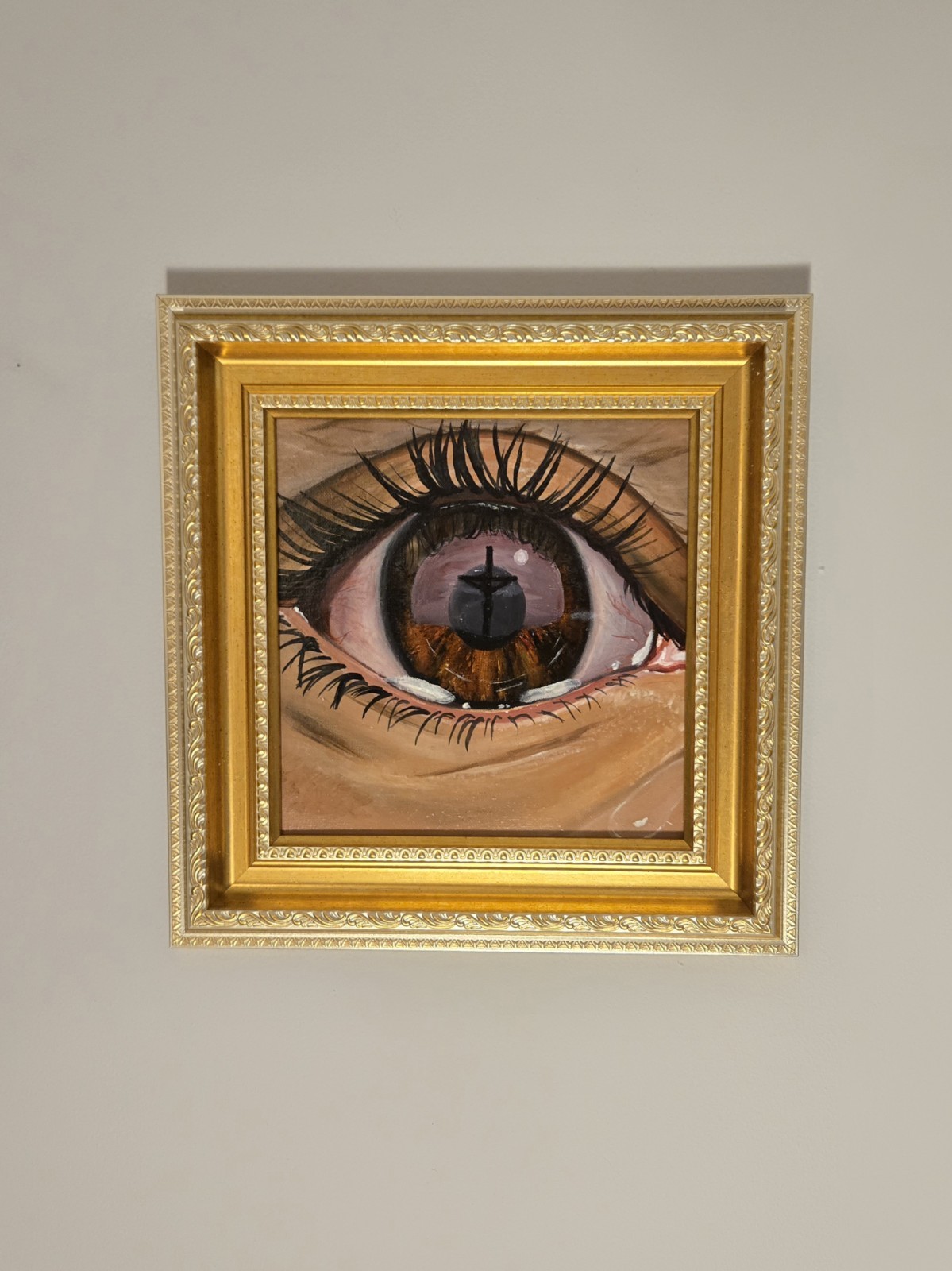 Our Lady of Sorrows -  Hand Painted Original Oil Painting