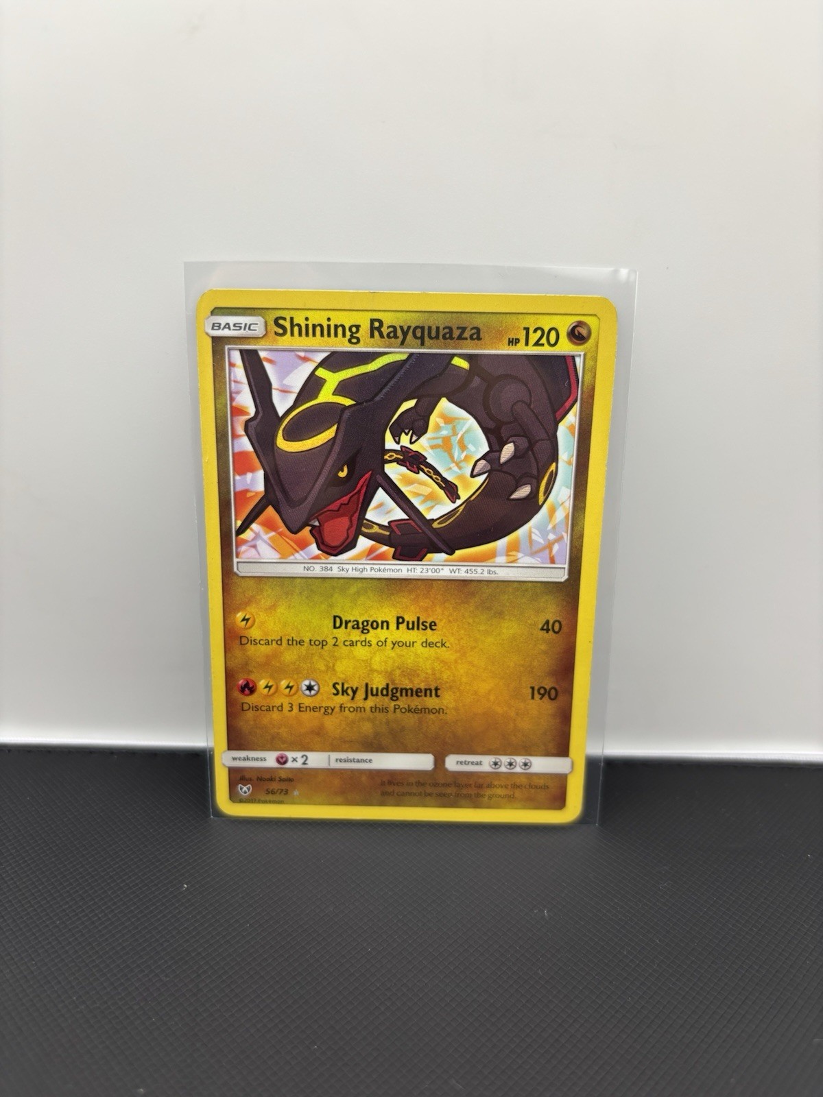 Shining Rayquaza 56/73 Shining Legends Holo Shining Rayquaza 56/73 Shining Legends Holo