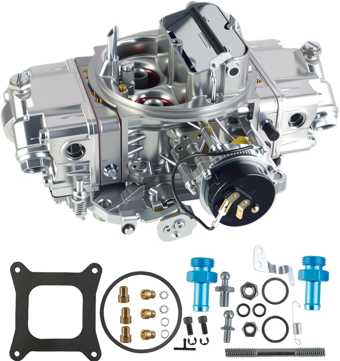 4150 Carburetor Quick Fuel Brawler Diecast 600CFM 4-Barrel Carburetor BR-67254