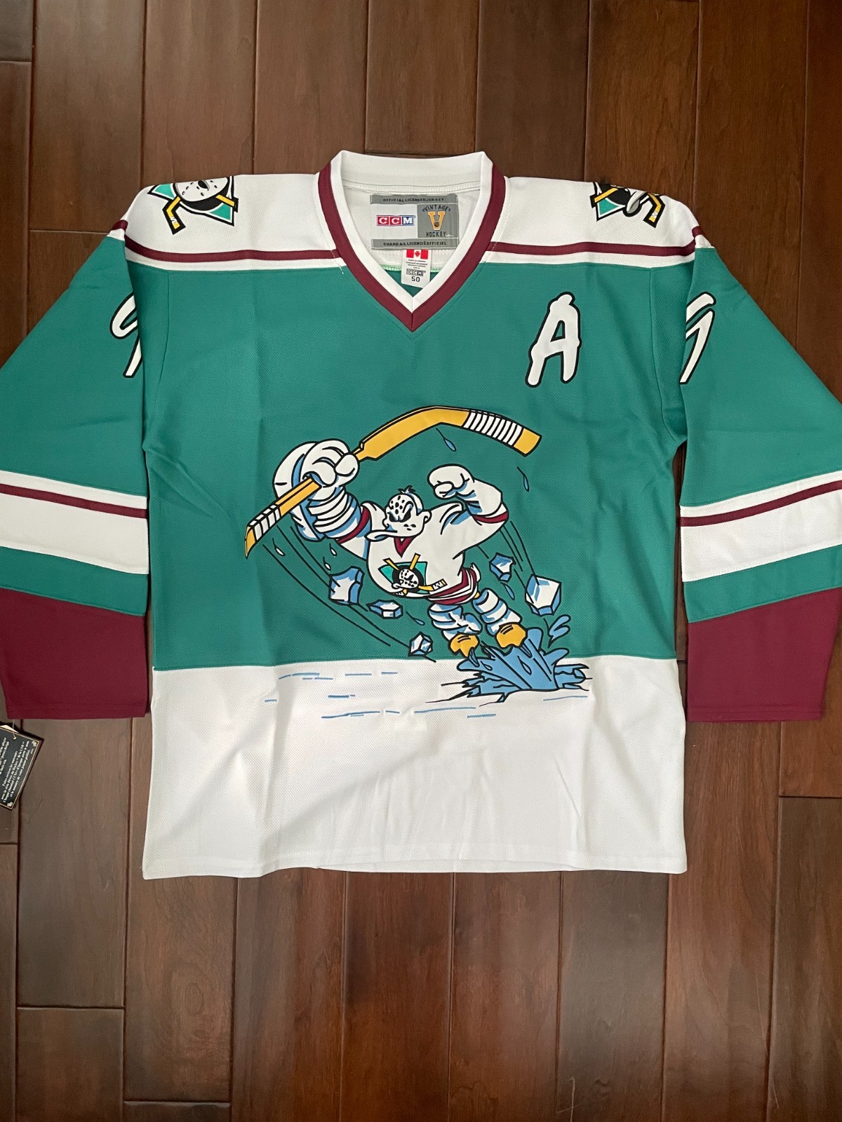 Vintage Paul Kariya Anaheim Mighty Ducks 