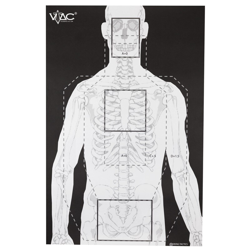 Action Target VTAC-P Viking Tactics Double Sided Target 23