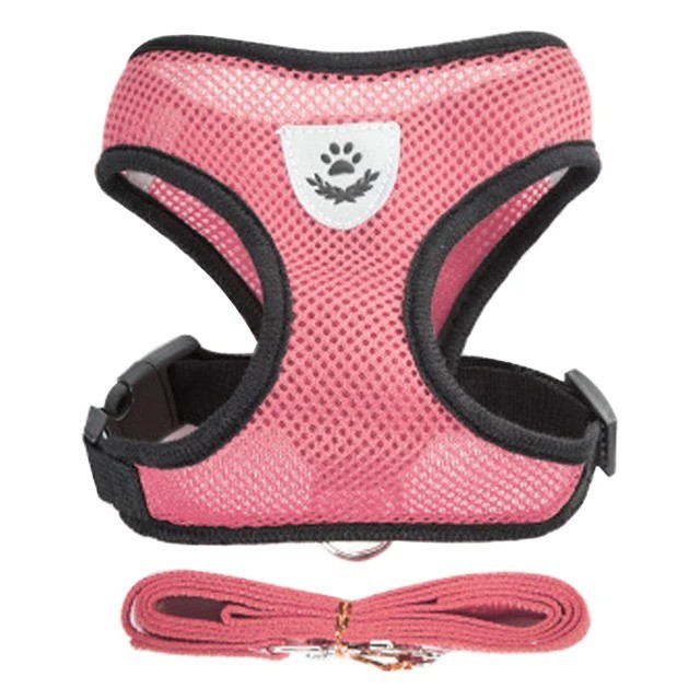 Adjustable Cat Harness and Lead Set – Escape-Proof Vest Leash for Cats, Kittens