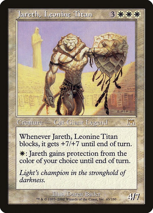MTG Jareth, Leonine Titan ONS English NM