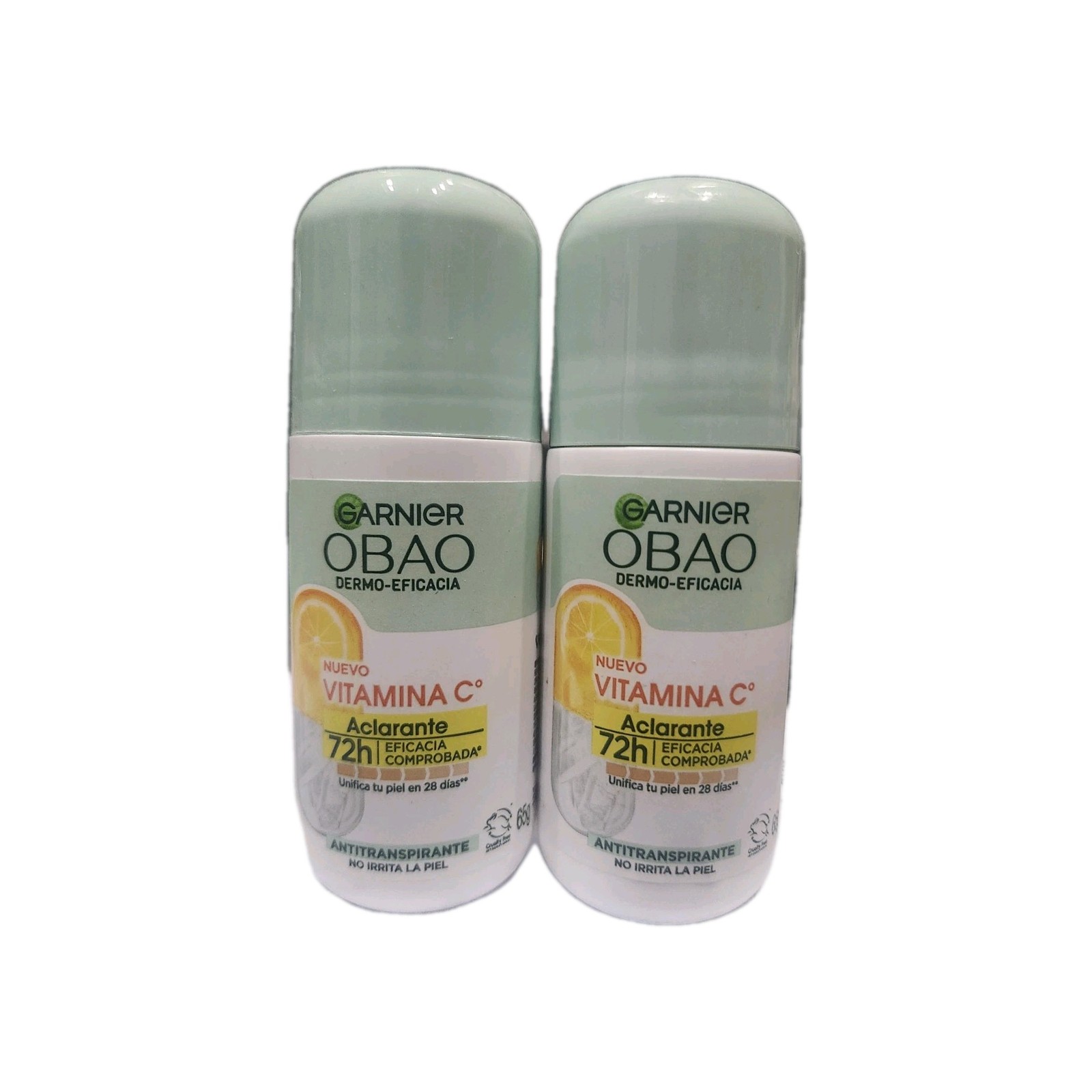 OBAO DERMO-EFICACIA  2pk Vitamina C Aclarante - Roll on 65g