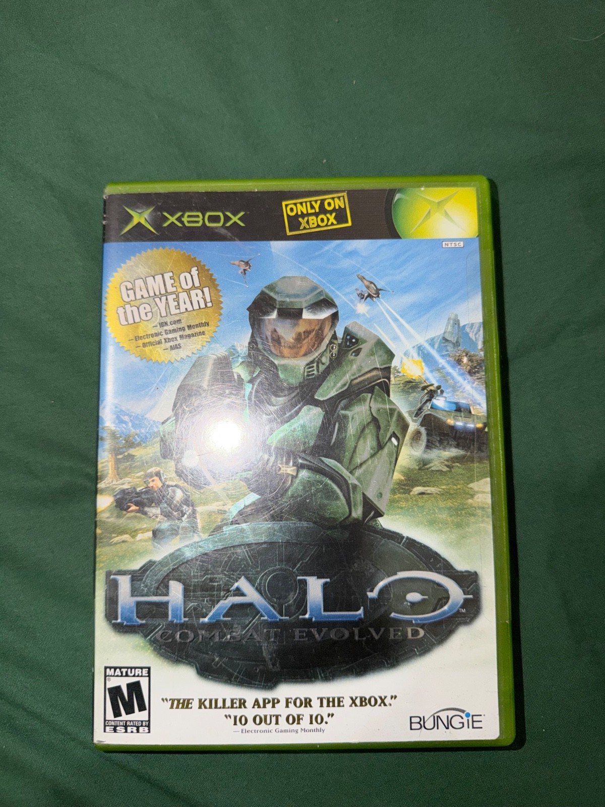 Halo: Combat Evolved Game of the Year Edition, Microsoft Xbox Cib Excellent Halo: Combat Evolved Game of the Year Edition, Microsoft Xbox Cib Excellent