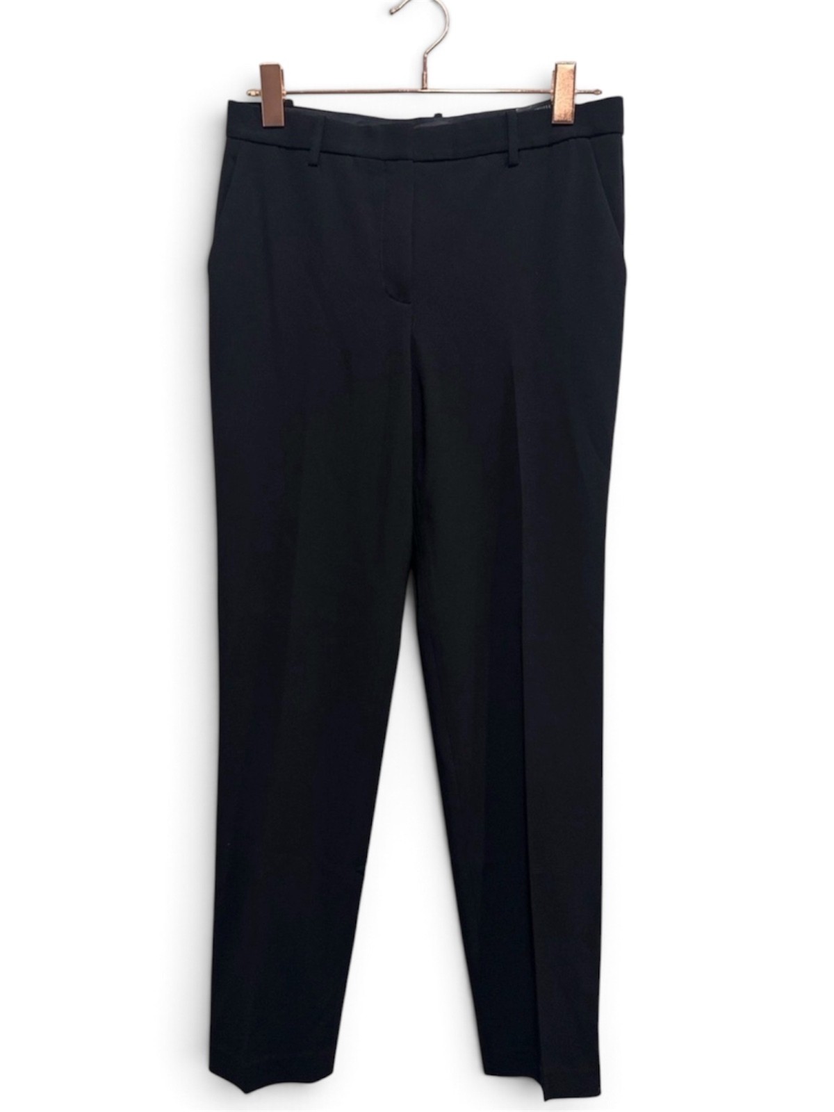 Theory Black Slim Ankle Trousers Pants Size 4 Made USA Theory Black Slim Ankle Trousers Pants Size 4 Made USA