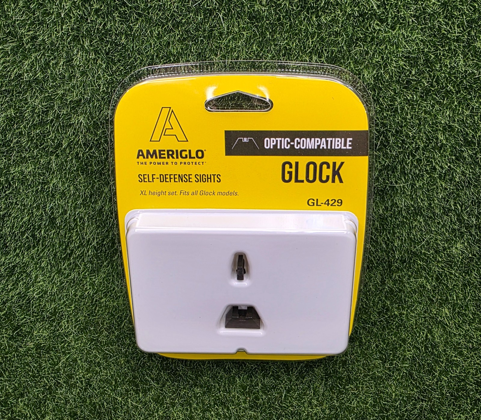 AmeriGlo Optic Compatible Sight Set for Glock XL Tall Suppressor Height - GL-429