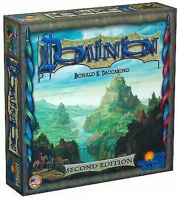 Dominion 2nd Edition Core Game Rio Grande Games Board Game NEW Dominion 2nd Edition Core Game Rio Grande Games Board Game NEW