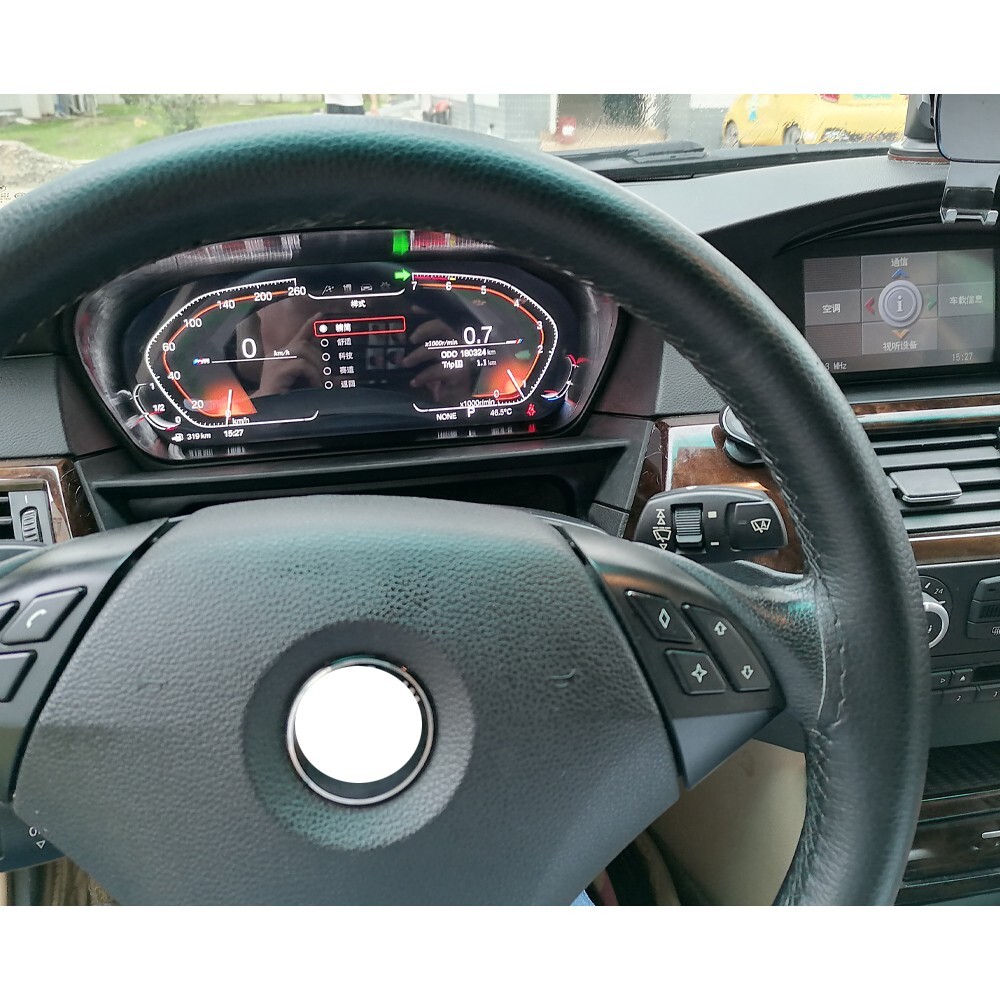12.3''Digital LCD Instrument Cluster for BMW 5 6 Series M5 E60 E61 E63 E64 04-10