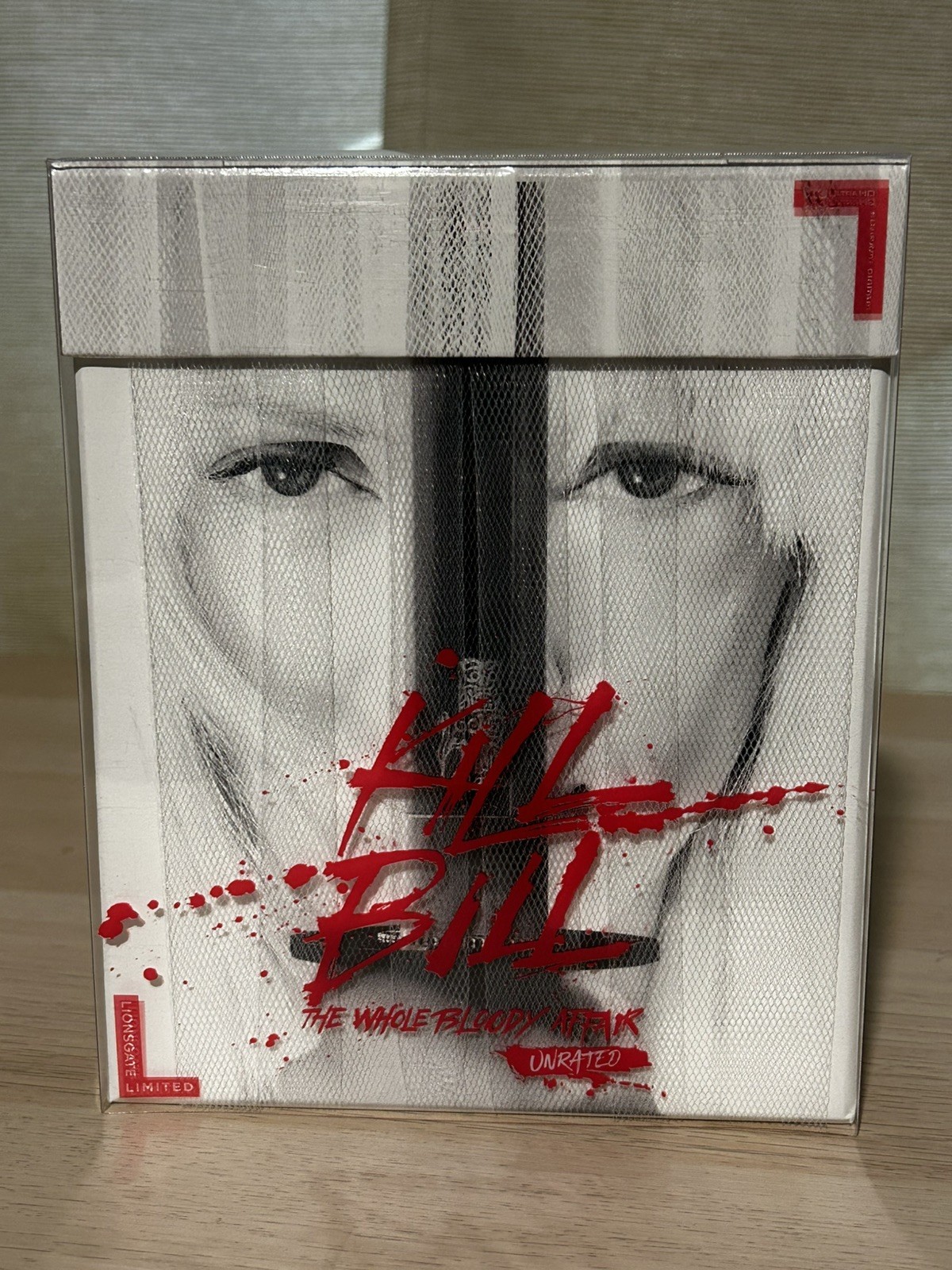 Kill Bill The Whole Bloody Affair 4K UHD Lionsgate Limited Collector\'s Edition Kill Bill The Whole Bloody Affair 4K UHD Lionsgate Limited Collector\'s Edition