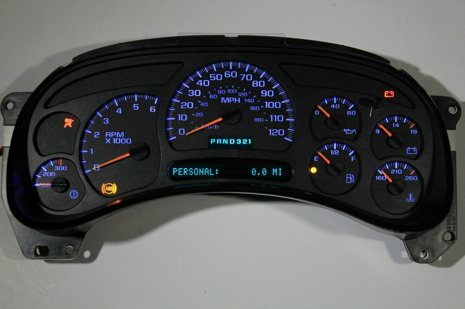 2003-2004 Chevy Silverado GMC Sierra 2500HD Heavy Duty Gas Replacement Cluster