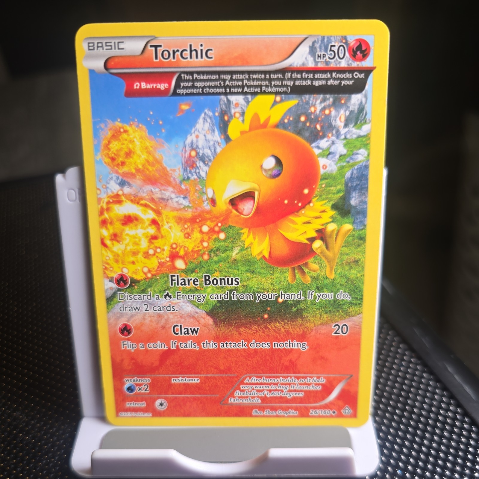 Torchic (Omega) 26/160 XY - Primal Clash Regular Torchic (Omega) 26/160 XY - Primal Clash Regular