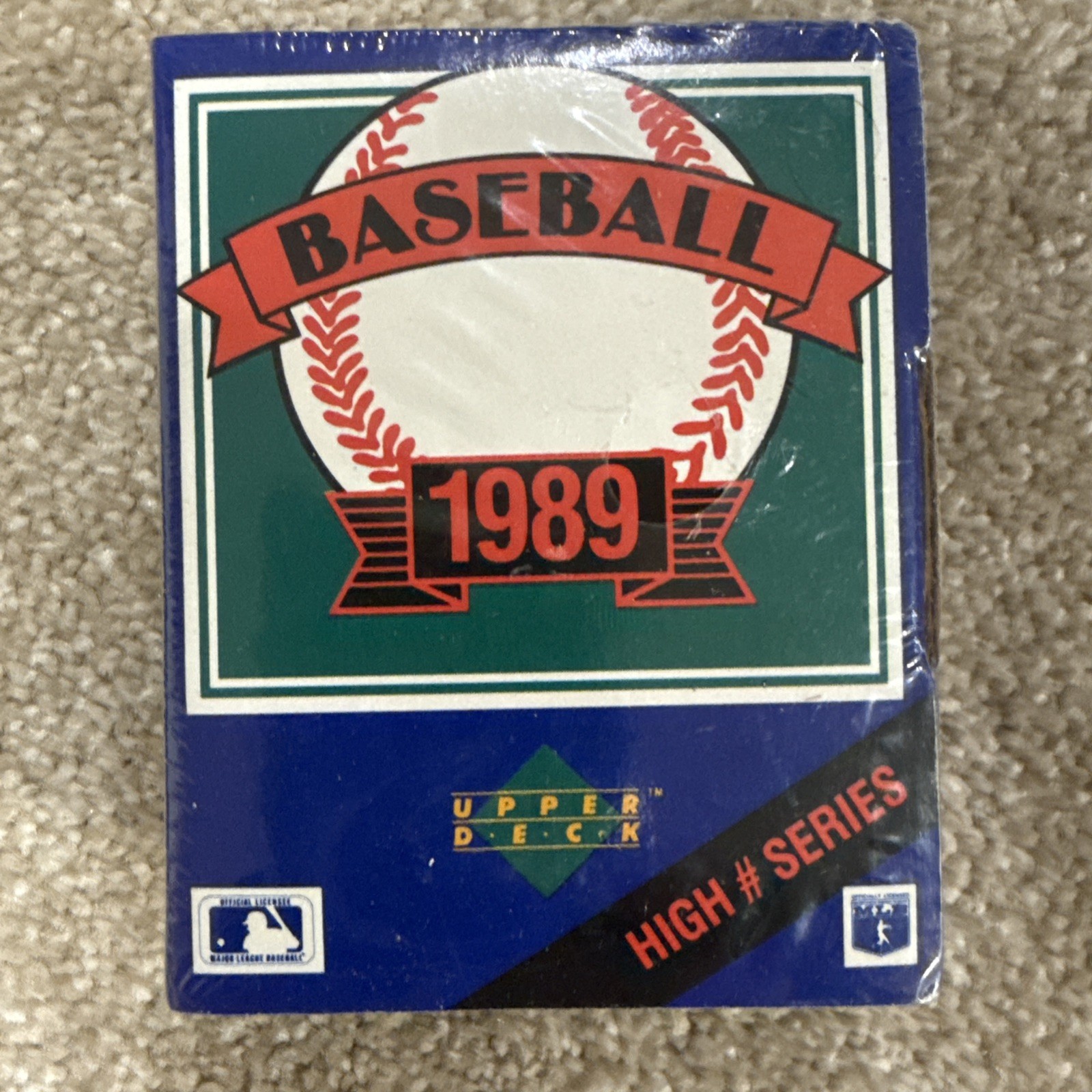 1989 Upper Deck High # Series Factory Sealed MLB Baseball Cards Rare 1989 Upper Deck High # Series Factory Sealed MLB Baseball Cards Rare