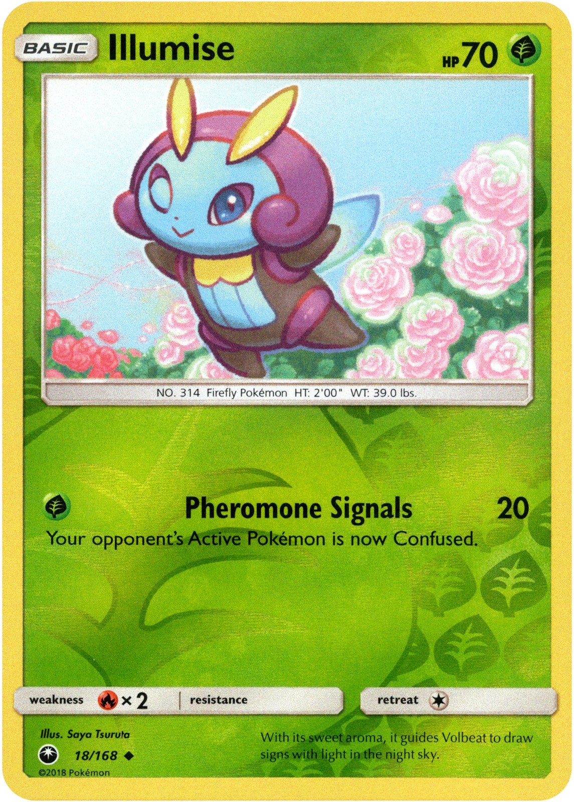 Illumise - 18/168 - Celestial Storm - Reverse Holo