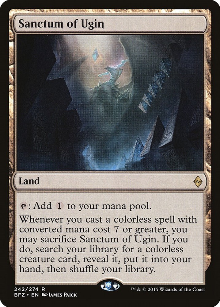 Sanctum of Ugin - 242 - Battle for Zendikar - MTG Sanctum of Ugin - 242 - Battle for Zendikar - MTG