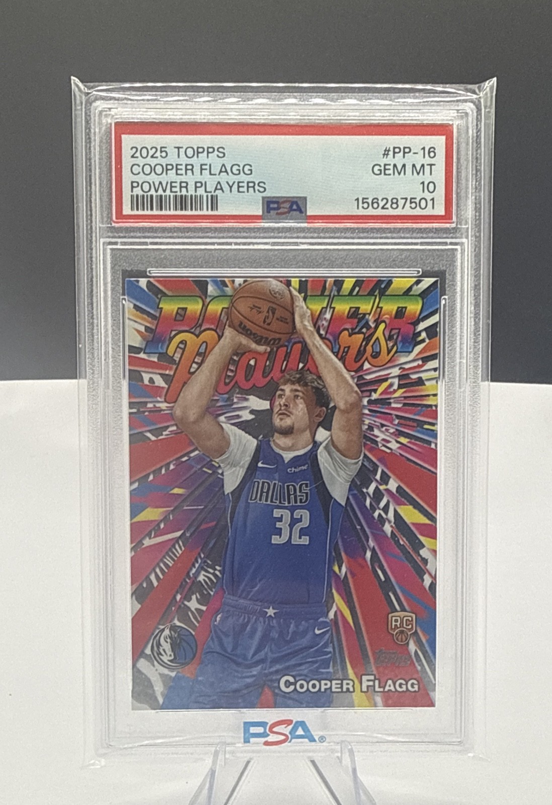 2025-26 Topps - Power Players Cooper Flagg #PP-16 (RC)