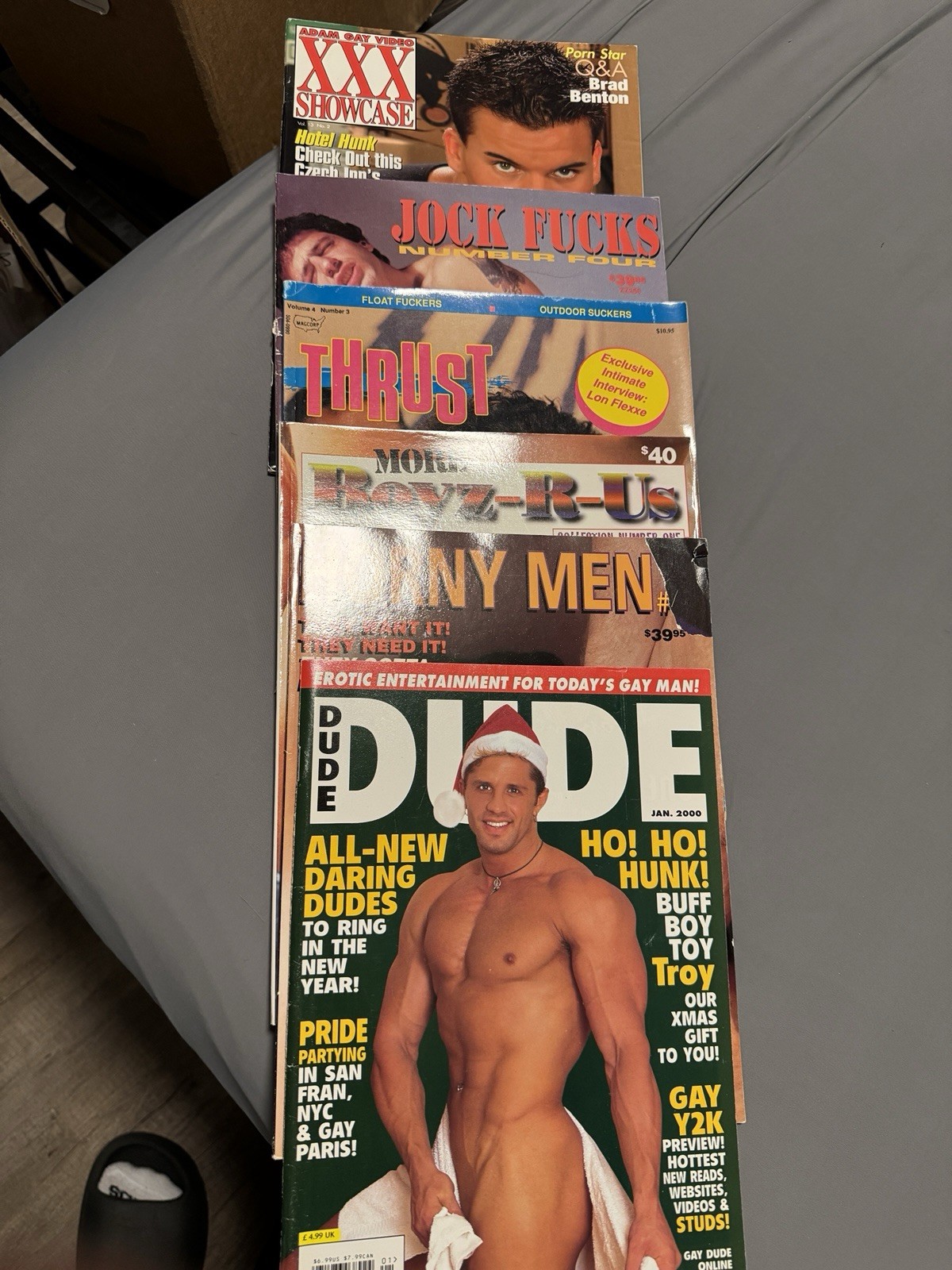 Lot Of 6 Vintage/2000s Gay Interest Magazines Lot Of 6 Vintage/2000s Gay Interest Magazines
