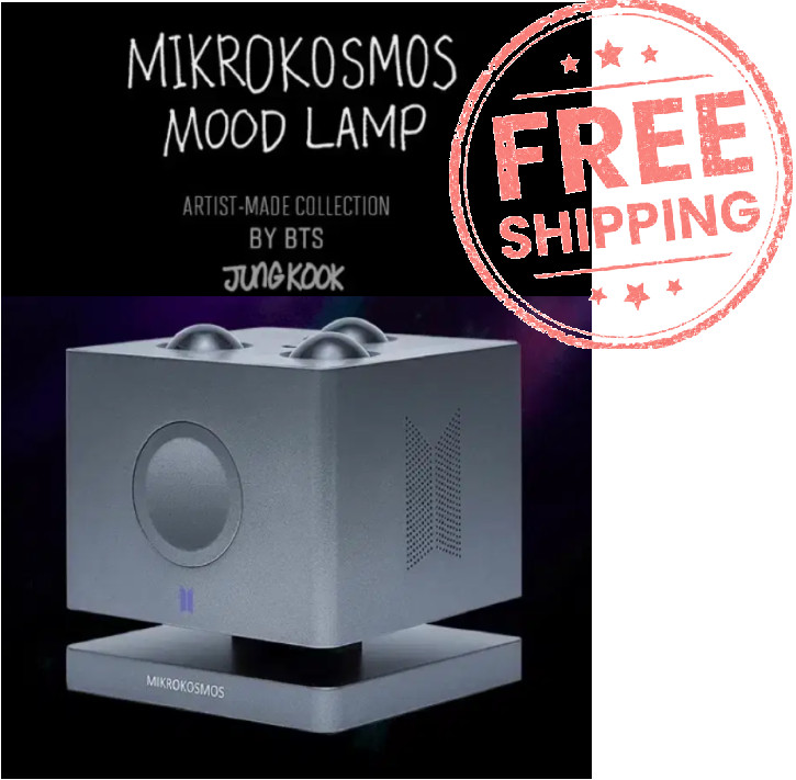 Official  BTS JUNGKOOK Mikrokosmos Mood Lamp Bluetooth Speaker