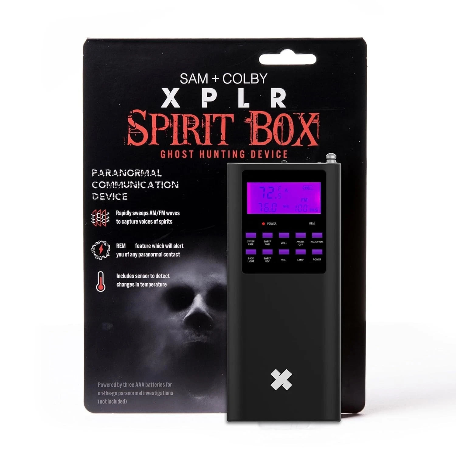 Sam and Colby XPLR Spirit Box | Paranormal Detection Equipment; Haunted Survival Sam and Colby XPLR Spirit Box | Paranormal Detection Equipment; Haunted Survival
