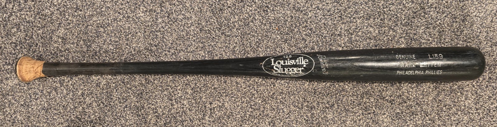 Mark Whitten Gamer Phillies Louisville Slugger L159 Cards, Jays, Indians, Yanks