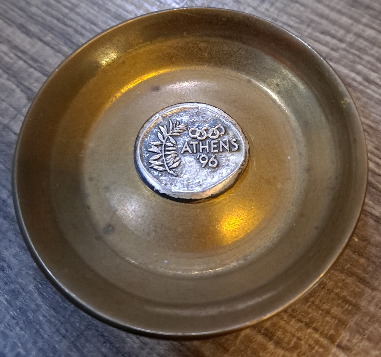 Ilias Lalaounis Athens 96 Olympics Commemorative Dish Ilias Lalaounis Athens 96 Olympics Commemorative Dish