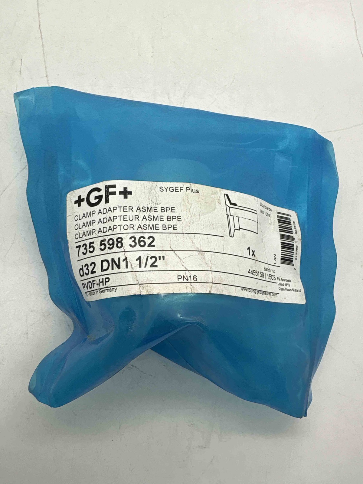 George Fischer 735.598.362, 1-1/2