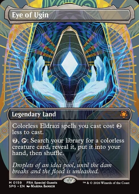 Eye of Ugin (Borderless) - 159 - SPG - NM - MTG Magic the Gathering Eye of Ugin (Borderless) - 159 - SPG - NM - MTG Magic the Gathering