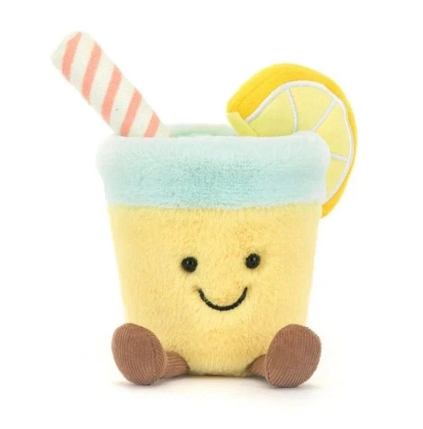 Amuseables Lemonade Soft Plush Stuffed Toy NWT Sweet Gift
