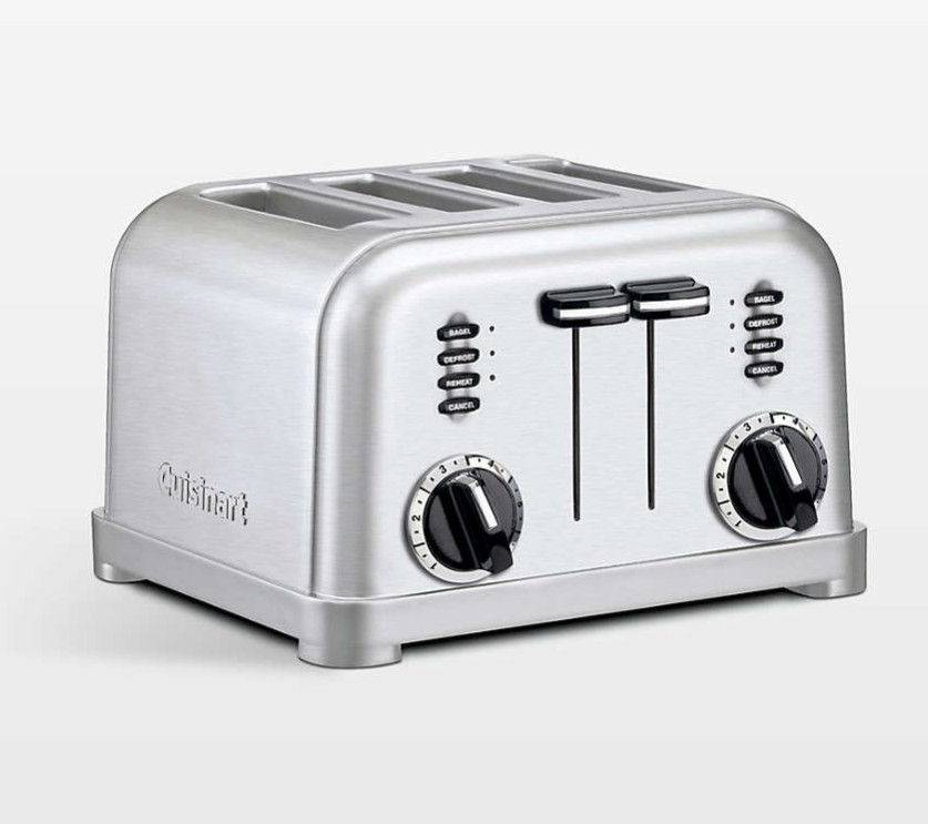 Cuisinart Stainless Steel 4-Slice Toaster