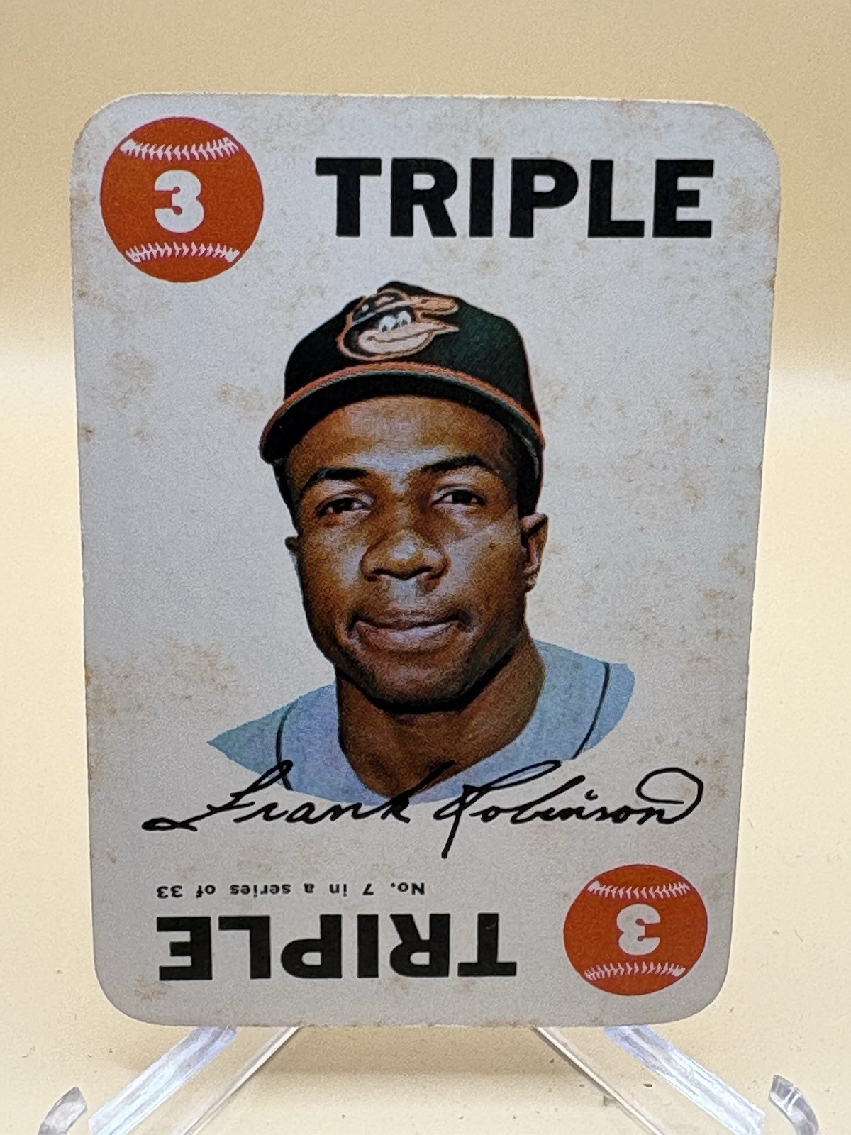 1968 Topps - Game Frank Robinson #7 1968 Topps - Game Frank Robinson #7