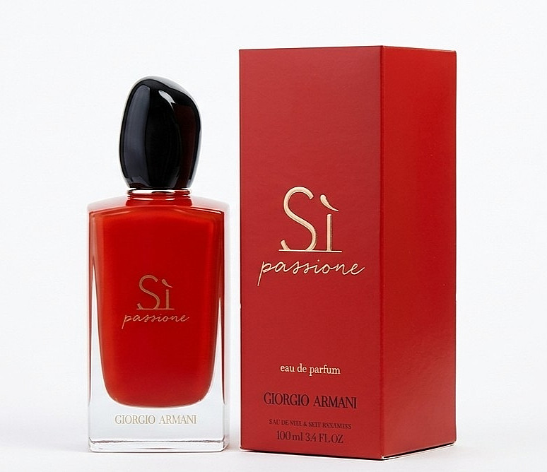 Giorgio Armani Sì Passione Eau De Parfum Spray 3.4 oz / 100 ml Women – New