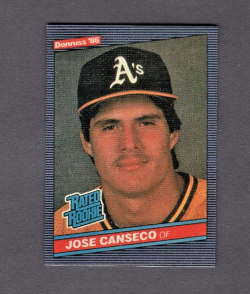 2001 DONRUSS ROOKIE REPRINT CANVAS TEST PROTOTYPE NEVER SEEN JOSE CANSECO 1/1