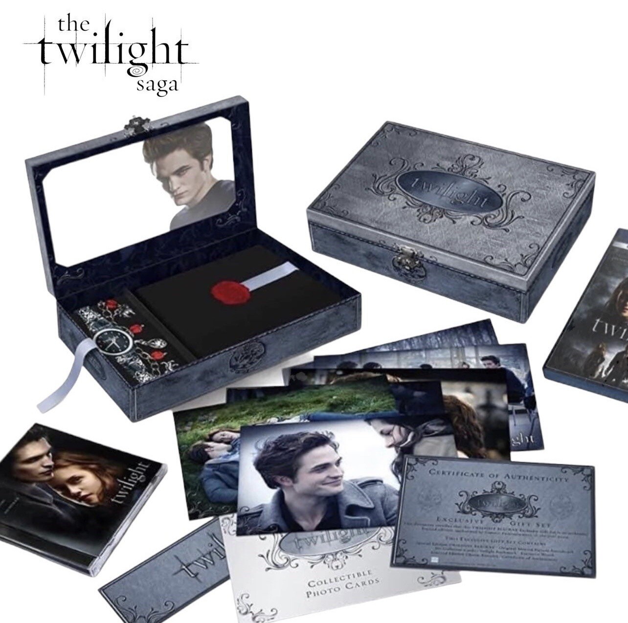 Twilight Saga Ultimate Collector’s Set – Limited Edition DVD + Soundtrack (New)