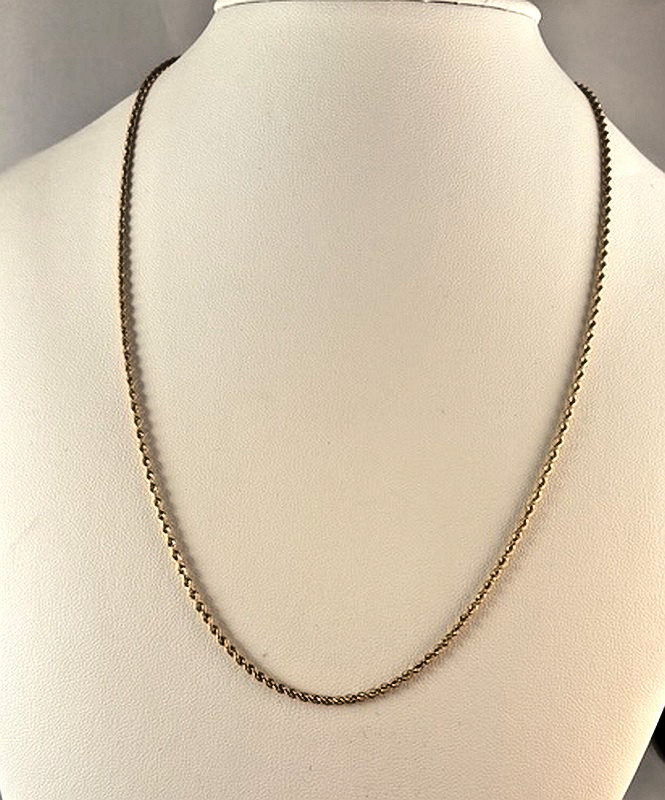 Vintage 14k Solid Yellow Gold 20
