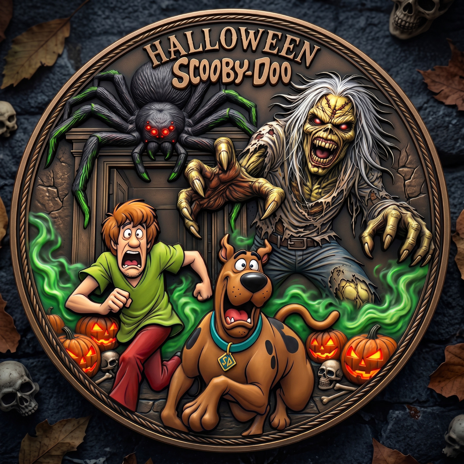 Scooby-Doo Halloween Adventure Commemorative Coin