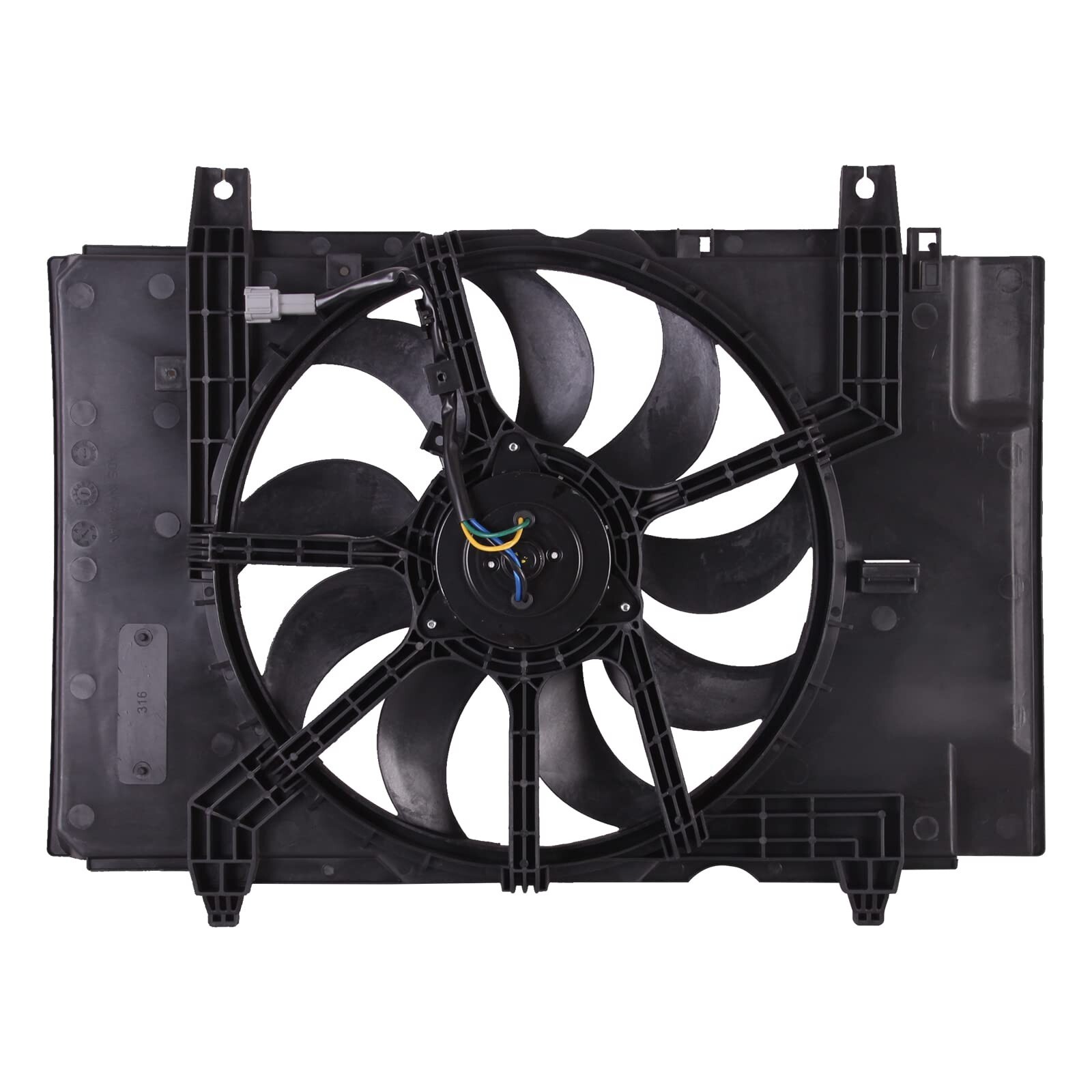 TYG OE Replacement(CAPA Quality) Cooling Fan Extra Silent for 2009 Nissan Cube W TYG OE Replacement(CAPA Quality) Cooling Fan Extra Silent for 2009 Nissan Cube W