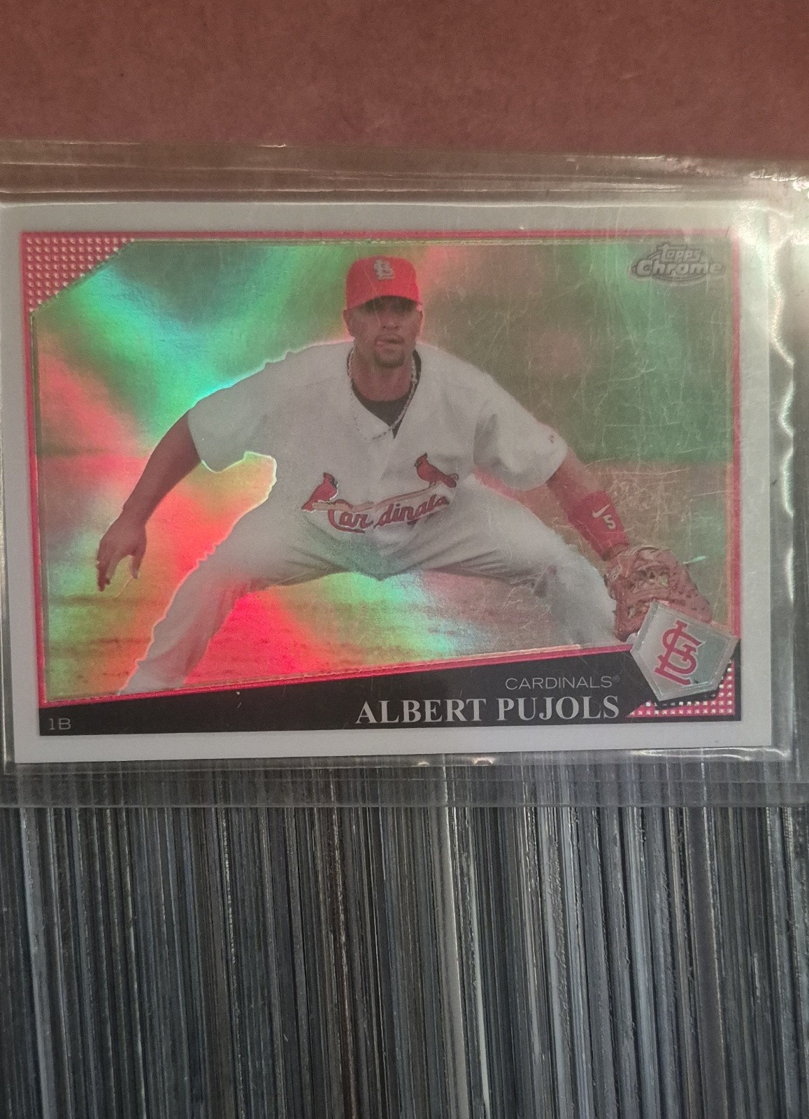 2009 Topps Chrome - Albert Pujols #86 Refractor 2009 Topps Chrome - Albert Pujols #86 Refractor