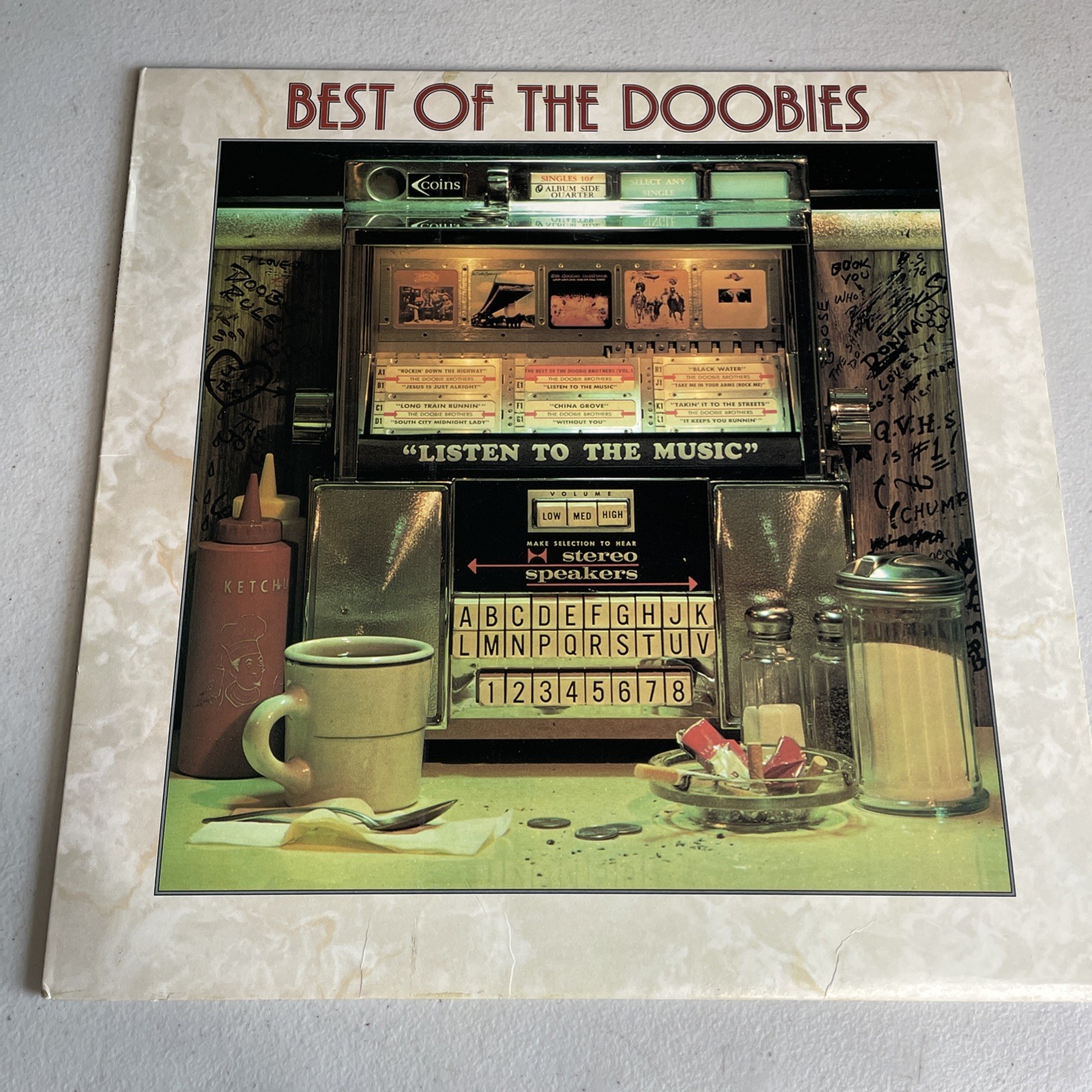THE DOOBIE BROTHERS - BEST OF THE DOOBIES - ORIGINAL 1976 VINYL LP - BS 2978 VG+ THE DOOBIE BROTHERS - BEST OF THE DOOBIES - ORIGINAL 1976 VINYL LP - BS 2978 VG+