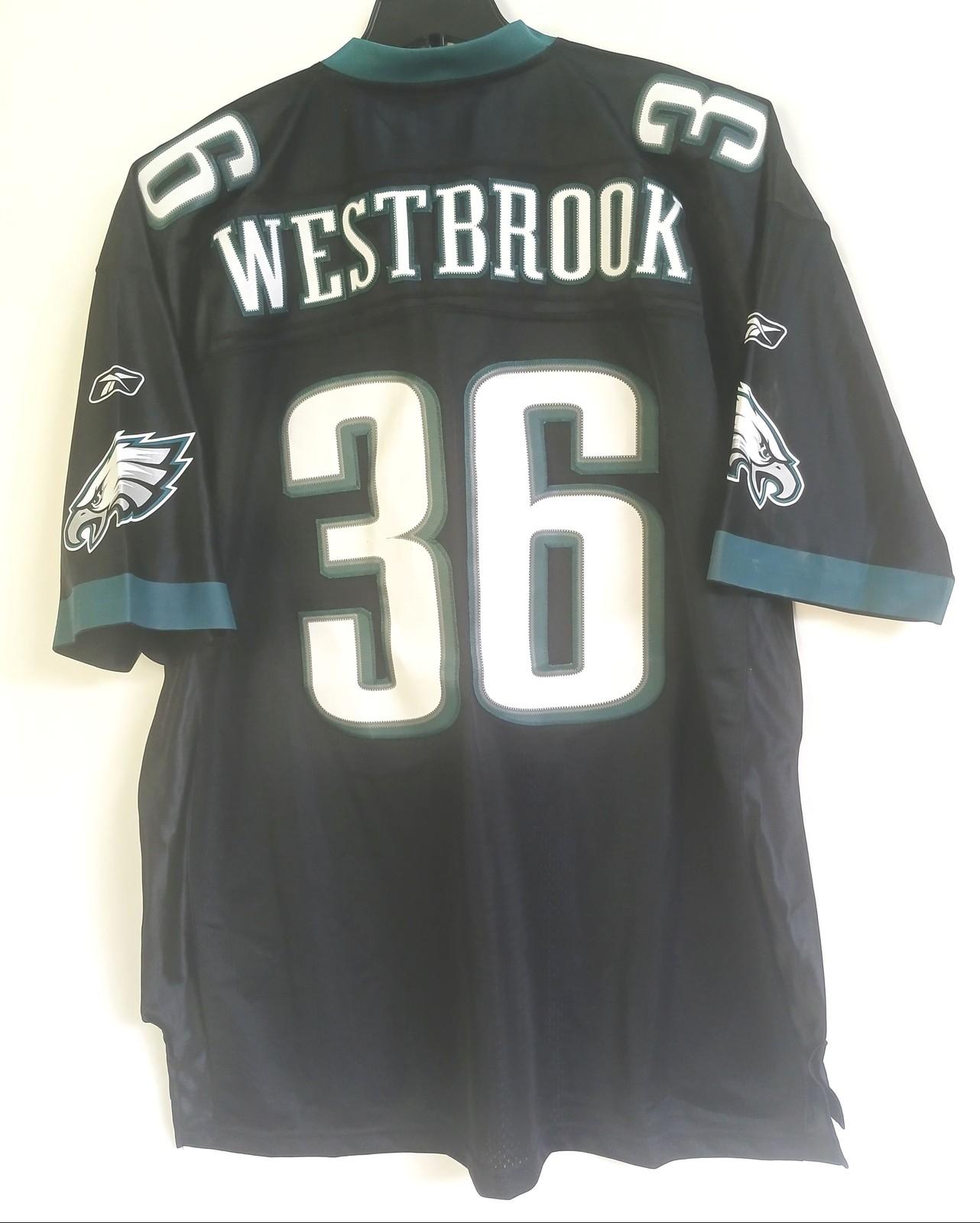 REEBOK FOOTBALL MENS PHILLY EAGLES PREMIER BRIAN WESTBROOK JERSEY W/DEFECT XL