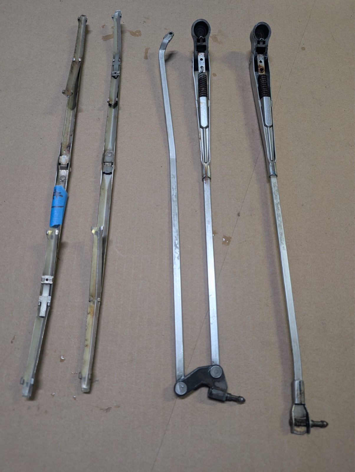 1970-74 Cuda Challenger Windshield Wiper Arms Used OEM Original Wipers Anco 1 1970-74 Cuda Challenger Windshield Wiper Arms Used OEM Original Wipers Anco 1