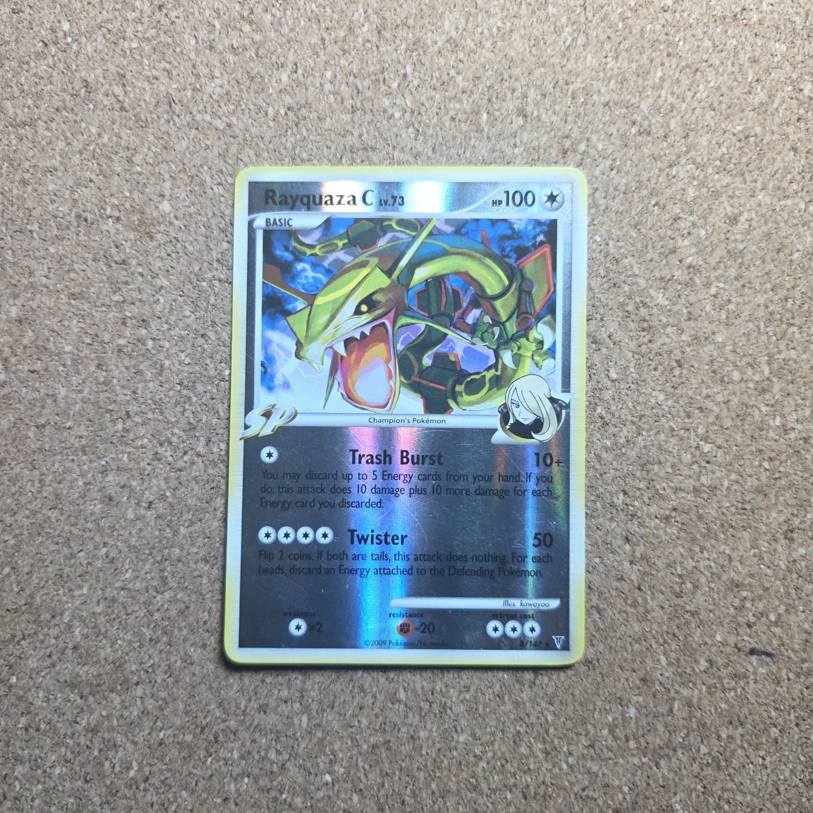 Rayquaza C Supreme Victors Reverse Holo Rare 8 *P Rayquaza C Supreme Victors Reverse Holo Rare 8 *P