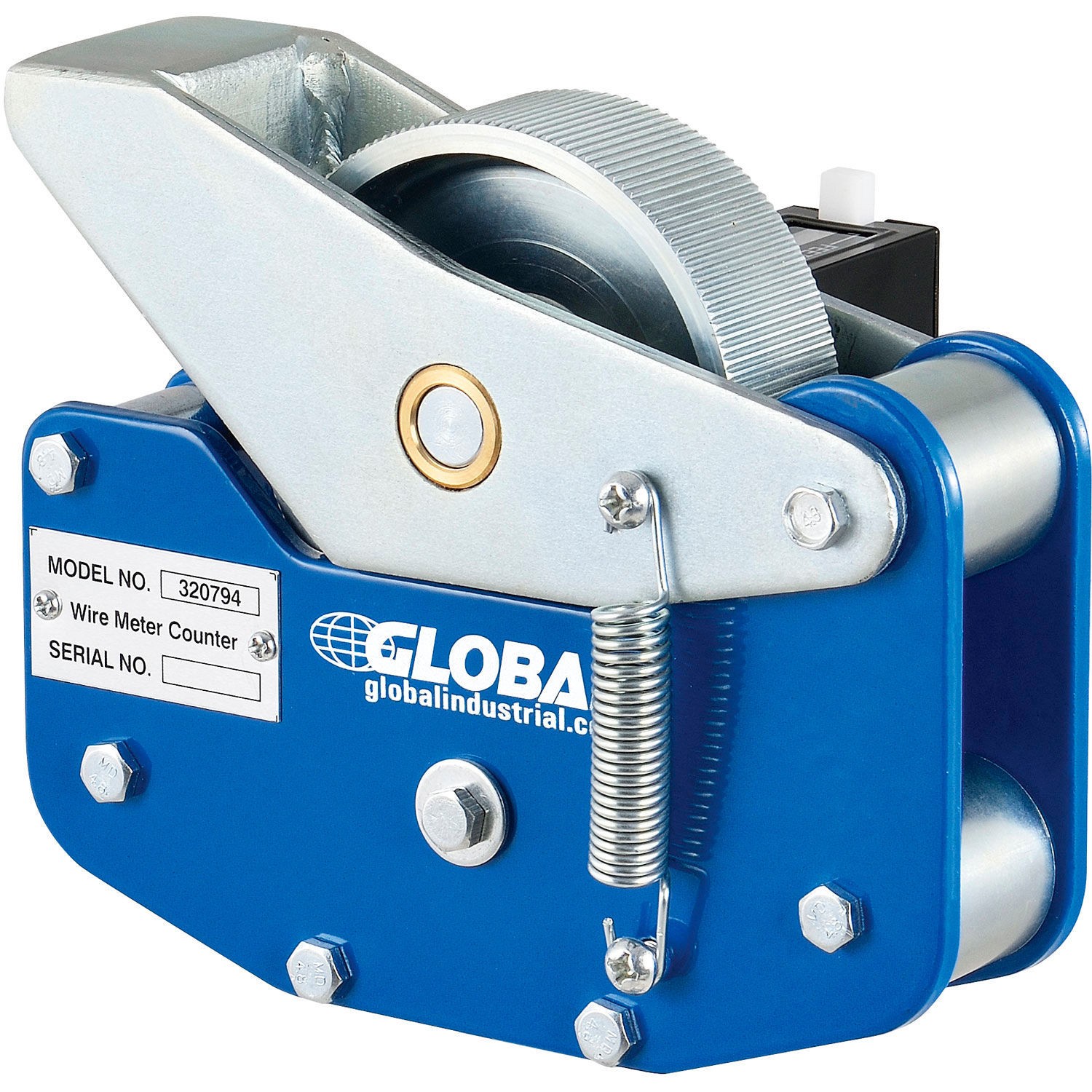 Global Industrial Heavy Duty Wire Meter Counter 1/16 Global Industrial Heavy Duty Wire Meter Counter 1/16
