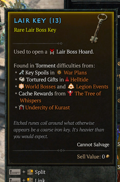 DIABLO 4🎃SEASONAL 15💥ALL LAIR BOSS MATERIALS (SUPER/GREATER/LAIR KEY) DIABLO 4🎃SEASONAL 15💥ALL LAIR BOSS MATERIALS (SUPER/GREATER/LAIR KEY)