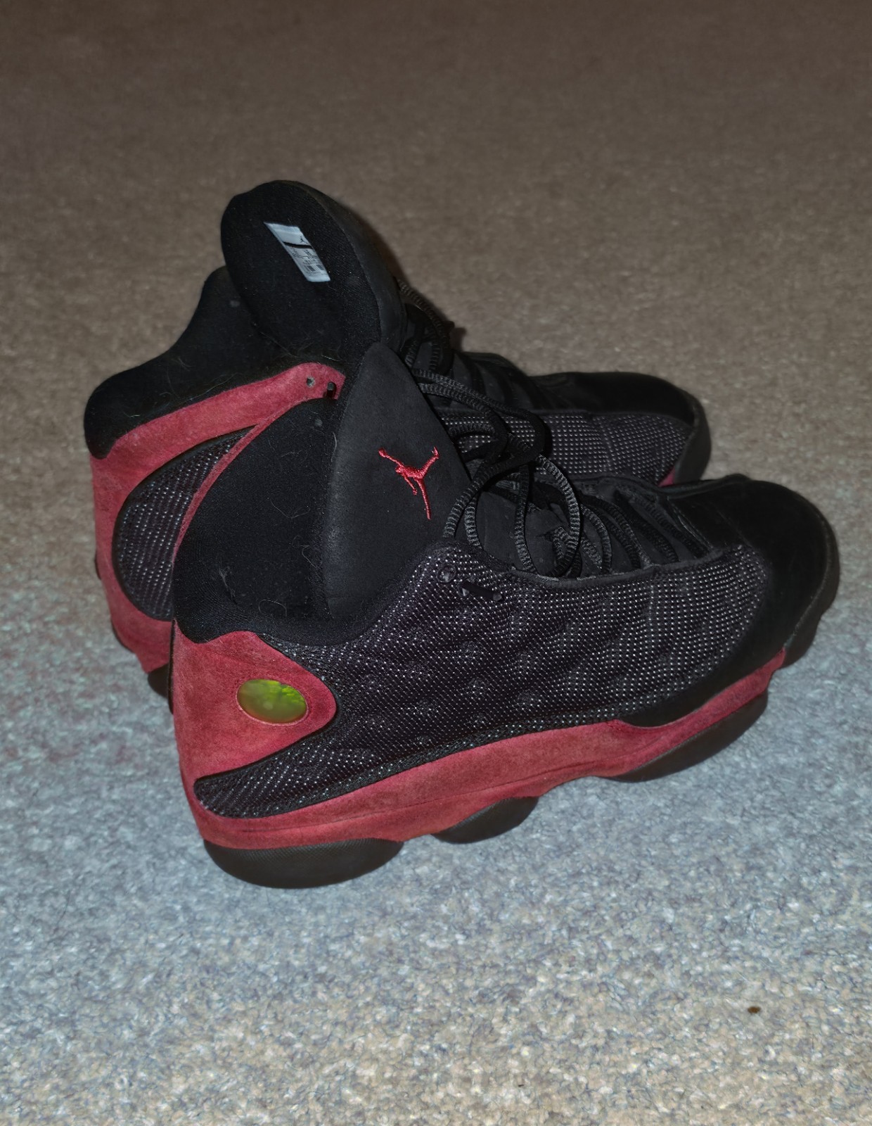 Jordan Air Jordan 13 OG Bred Black Red High Top Basketball Sneakers Size 11