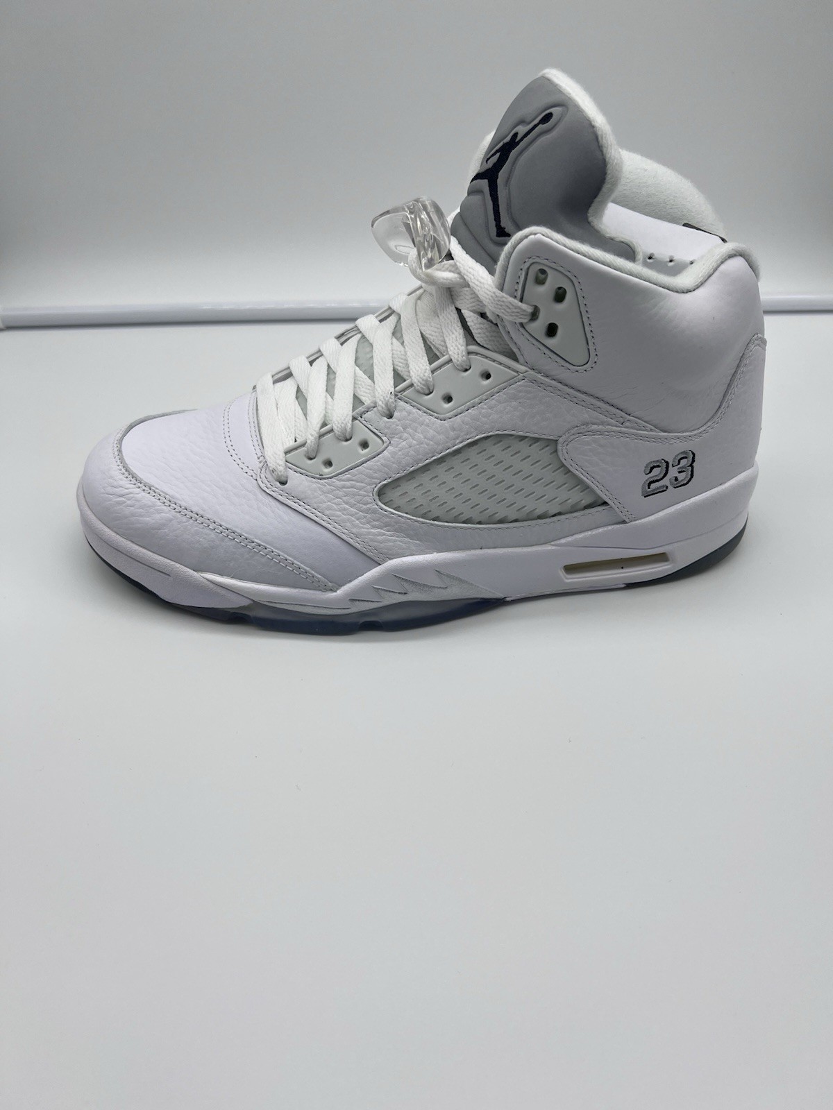 Size 10 - Air Jordan 5 Retro 2015 White Metallic