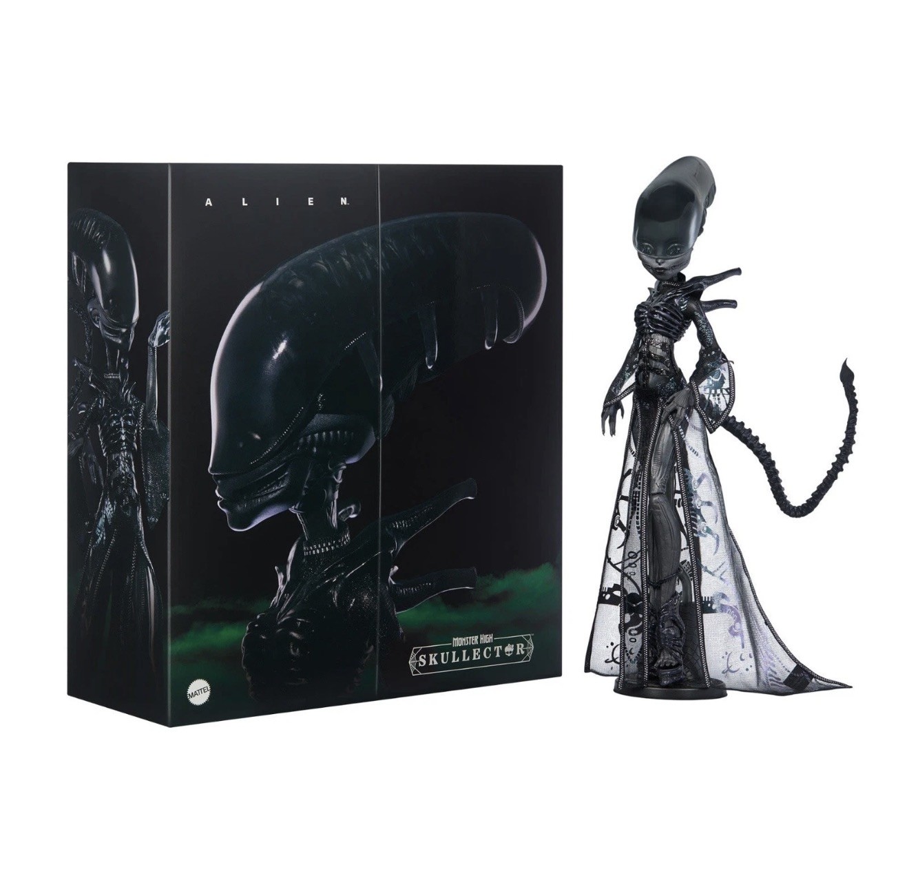 Mattel- Monster High Skullector Alien Xenomorph Collector Doll – New & Sealed 📦 Mattel- Monster High Skullector Alien Xenomorph Collector Doll – New & Sealed 📦