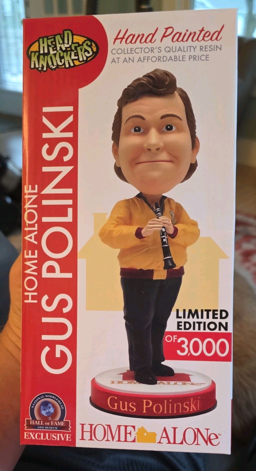 Gus Polinski Home Alone John Candy - Limited Edition Bobblehead Movie NIB