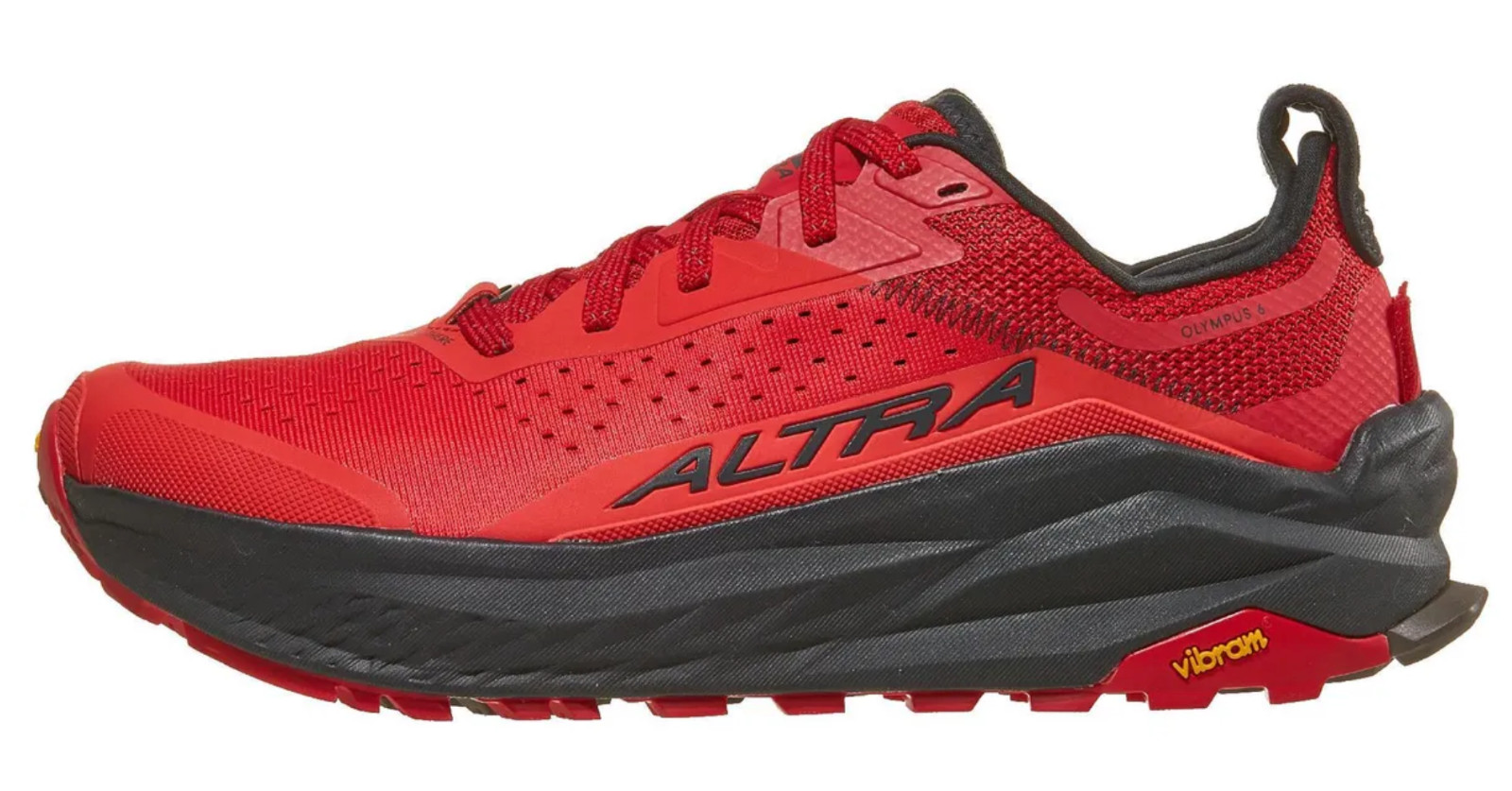 ALTRA Men\'s Olympus 6 Trail Running Shoes, 8 US, Red, EXTREMELY RARE